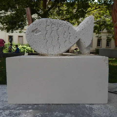 Fertiges Ytong Kunstwerk