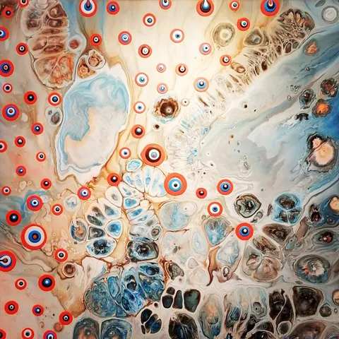 Gravity (V243) 85x85 cm - 500€