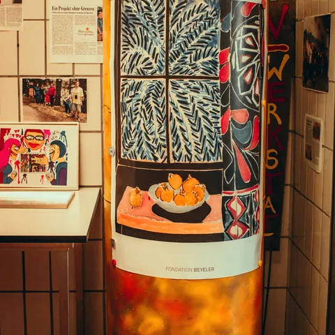 Infopoint im Atelier