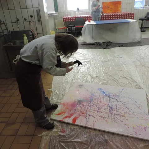 Workshop Action-Painting